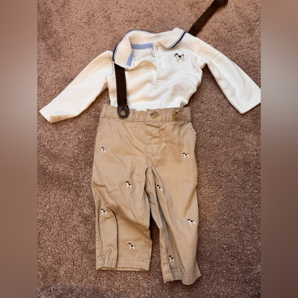 Dog Embroidered Outfit